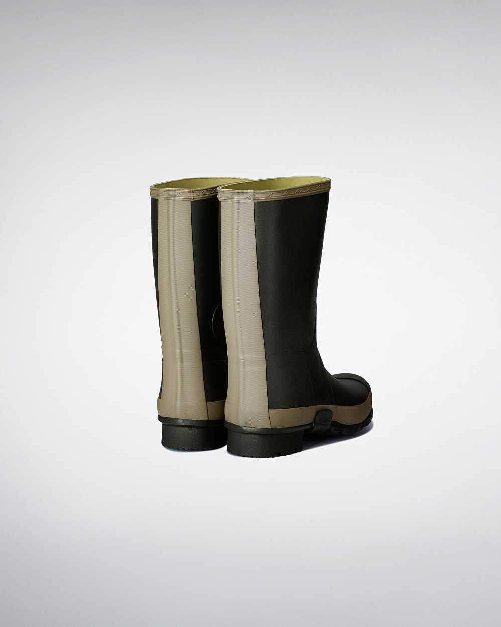 Hunter Gardener Women's Rain Boots NZ-45594O Dark Olive
